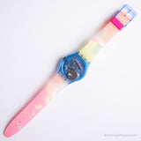 1993 Swatch Gn125 Crazy Eight montre | RARE Swatch Gant montre