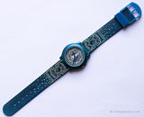 Orologio a mosaico mandala blu vintage | Boemian Life di Adec Quartz Watch