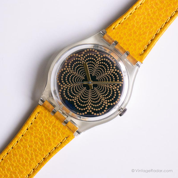 Vintage 1991 Swatch Orologio daiquiri GK144 | Retrò Swatch Gent Watch