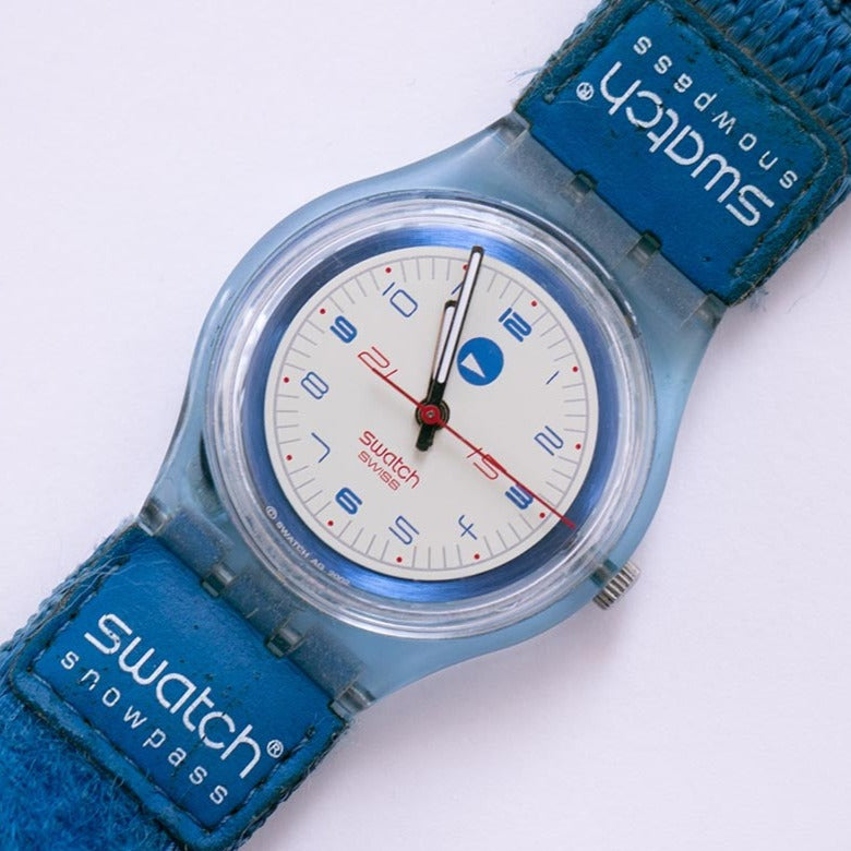 RARE Swatch Snowpass shops Lasag Clear Jelly