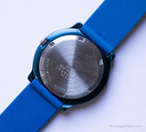 Mosaïque de mandala bleu vintage montre | Bohemian Life by Adec Quartz montre