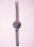 Navy Blue Dial Silver-tone Relic by Fossil Watch for Women Vintage