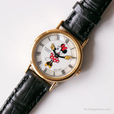 Elegant Disney Watch by Pulsar | Vintage Gold-tone Minnie Mouse Watch