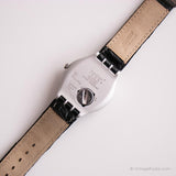 Vintage 1995 Swatch YGS1004 Crazy Alphabet Uhr | Schwarz Swatch Uhr