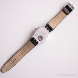 Vintage 1995 Swatch YGS1004 CRAZY ALPHABET Watch | Black Swatch Watch
