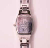 Tono d'argento minimalista Fossil Orologio da donna | Orologio marchio vintage