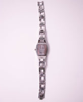 Minimalist Silver-tone Fossil Women's Watch | Vintage Branded Watch