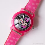 Pink Minnie y Mickey Mouse reloj para damas | Antiguo Disney reloj