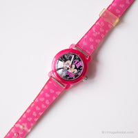 Pink Minnie und Mickey Mouse Uhr für Damen | Jahrgang Disney Uhr