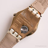 1997 Swatch YLG109 Malako Uhr | Vintage Gold-Ton Swatch Ironie