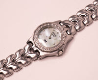 Resistente al agua Relic reloj para mujeres madre de perla dial vintage