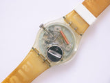 Weiße Karte GK302 Vintage Swatch Uhr | 1999 Swatch Uhren
