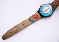 1992 CANCUN GN126 Swatch Watch | 90s Vintage Swatch Watch