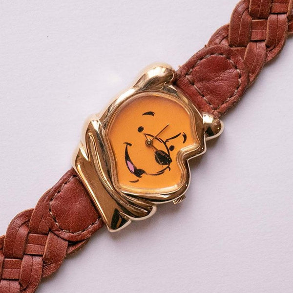 Jahrgang Timex Winnie the Pooh Geformte E6 Uhr | Disney Erinnerungsstücke