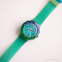 1998 Swatch SDL102 ICE Blink Watch | كلاسيكي Swatch Scuba راقب