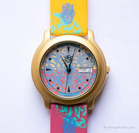 Vintage Bohemian Adec Watch for Women | Colorful Citizen Automatic Watch