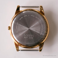 ساعة ذات نغمة ذهبية خمر Lorus | ساعة كوارتز اليابان الأنيقة