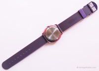 Vintage Purple ADEC Uhr für Frauen | Bunt Citizen Quarz Uhr