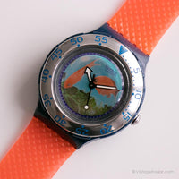 1994 Swatch SDN112 SDN113 DECOMPRESSION Watch | Vintage Swatch