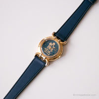 Bleu vintage Mickey Mouse montre Pour elle | Lorus Quartz au Japon montre