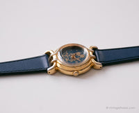 Vintage Blue Mickey Mouse Uhr für sie | Lorus Japan Quarz Uhr