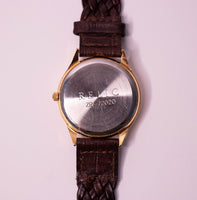 Vintage ▾ Relic di Fossil Domelton Skelton Dial e cinturino in pelle marrone