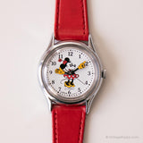 Lorus V515-6080 A1 Disney Watch | Red Strap Minnie Mouse Watch for Her