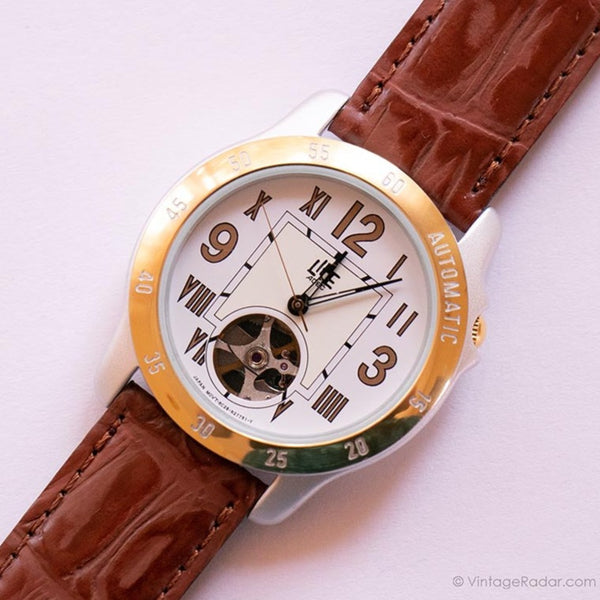 ADEC de dos tonos vintage automático reloj | 90 Citizen Automático reloj