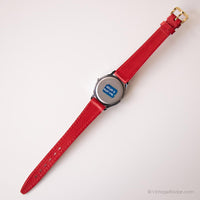 Lorus V515-6080 A1 Disney Watch | Red Strap Minnie Mouse Watch for Her