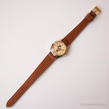 Gold-Ton Minnie Mouse Damen Uhr | Jahrgang Lorus V515-6080 A1 Uhr