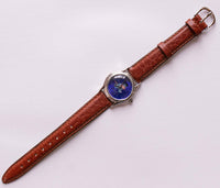 Dial azul vintage eeyore reloj | Winnie the Pooh Disney Time Works reloj
