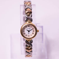 Classic Vintage Fossil F2 Watch for Women with Adjustable Bracelet