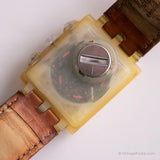 Vintage 2002 Swatch Suek400 Whitesunday montre | Swatch Chrono carré