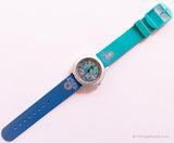 ADEC automático azul vintage reloj | Citizen Automático reloj