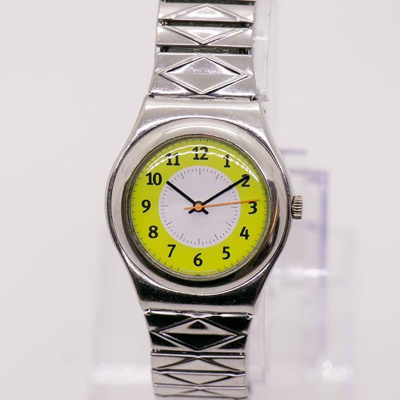 1996 PISTACCHIO YLS105 Vintage Swatch Irony Watch | Swiss Made