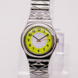 1996 Pistacchio YLS105 Vintage swatch ساعة السخرية | سويسري جعل الساعة