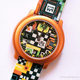 Vida colorida vintage de Adec reloj | Citizen Cuarzo de Japón reloj
