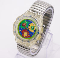 1993 Lillibeth SBK104 swatch | Jahrgang Chronograph Tauch swatch Uhr