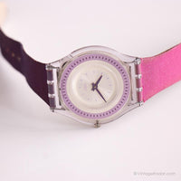 1999 Swatch Impudique SFP100 montre | Rose vintage Swatch Skin montre
