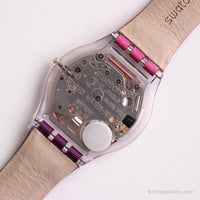 1999 Swatch SFP100 IMPUDIQUE Watch | Vintage Pink Swatch Skin Watch