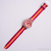 2003 Swatch SFK215 inflame watch | خمر أحمر Swatch Skin