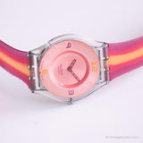2003 Swatch Enflamme SFK215 montre | Rouge vintage Swatch Skin