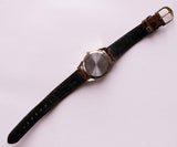 Silver-tone Moon Phase Watch for Women | Vintage Moonphase Wristwatch