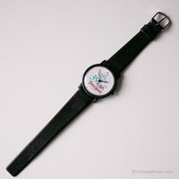 Vintage V511-8030 Z0 Lorus Disney reloj | Disneyland Negro reloj