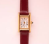 Tono dorado Caravelle Bulova De las mujeres reloj | Antiguo Bulova Cuarzo reloj