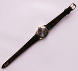 Classic Vintage Moonphase Watch | Silver-tone Ladies Quartz Wristwatch