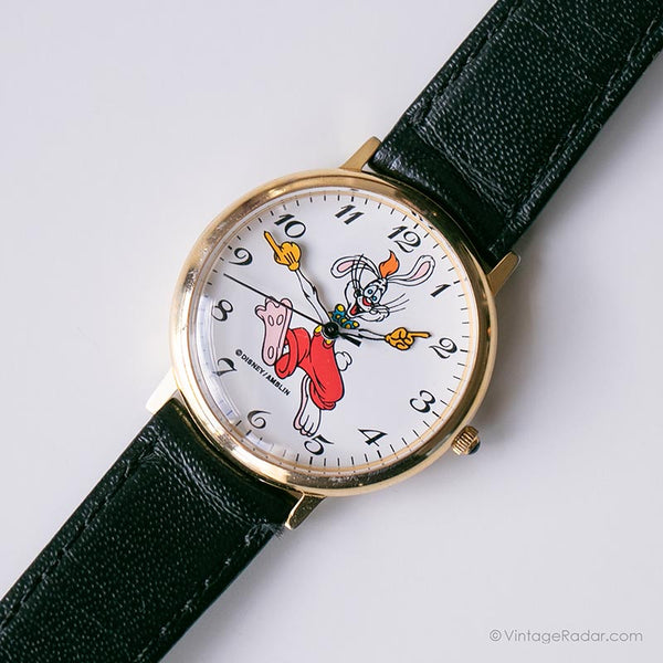 Vintage Roger Rabbit reloj por Disney | Cuarzo de Japón reloj para damas