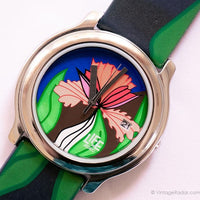 Vintage Blue Life par ADEC montre | Citizen Quartz au Japon montre