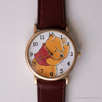 Ancien Winnie the Pooh montre par Timex | Ton d'or Disney montre