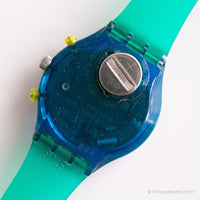 Vintage 1995 Swatch SCN404 Cool Pack reloj | EXTRAÑO Swatch Chrono